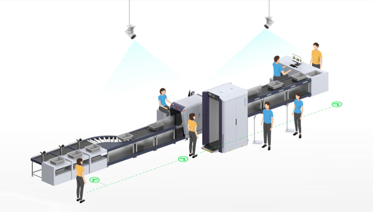 Solution de contr&ocirc;le de s&eacute;curit&eacute; intelligente pour les a&eacute;roports de l'aviation civile